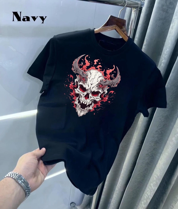 Classic Solid Cotton Regular T-Shirt