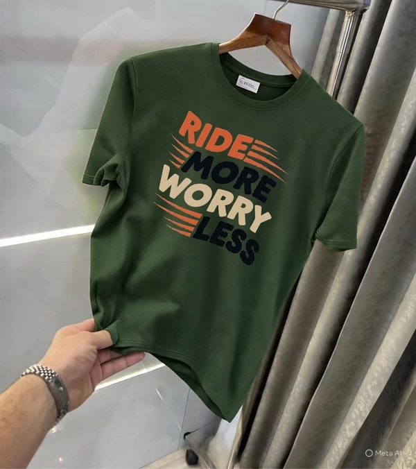 Classic Solid Cotton Regular T-Shirt