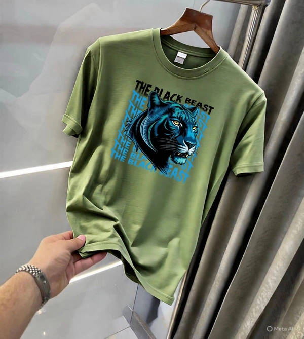 Classic Solid Cotton Regular T-Shirt