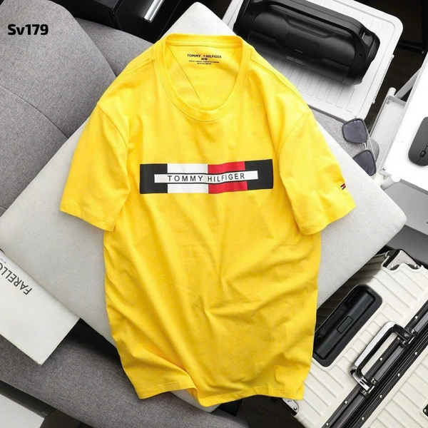 Classic Solid Cotton Regular T-Shirt