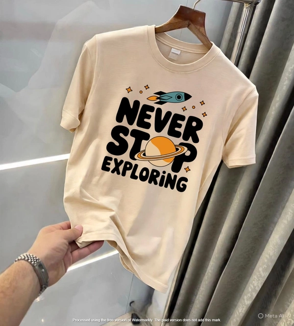 Classic Solid Cotton Regular T-Shirt