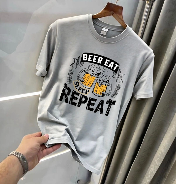 Classic Solid Cotton Regular T-Shirt