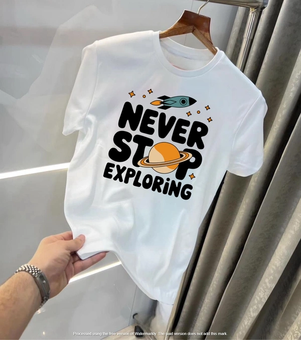 Classic Solid Cotton Regular T-Shirt