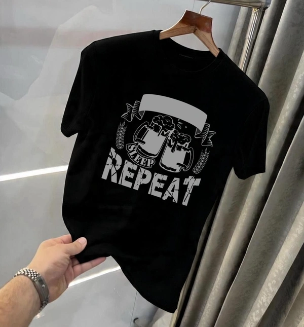 Classic Solid Cotton Regular T-Shirt