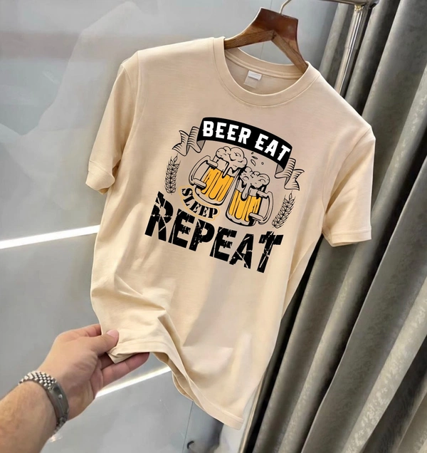 Classic Solid Cotton Regular T-Shirt