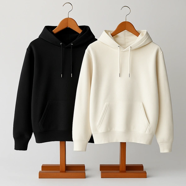 The Unity Style Cozy- Zaara Premium Winter Hoodie Collection for Pack Of 2 Men & Women | Classic Fleece Hoodies - L-40