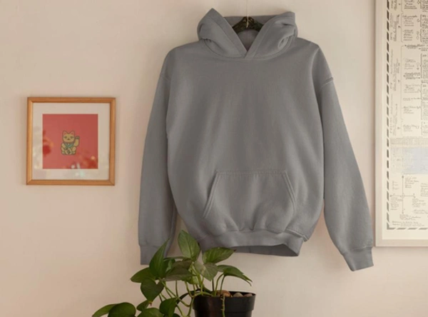 Cozy zaraa Winter Classic Hoodie Collection - Gray, M-38