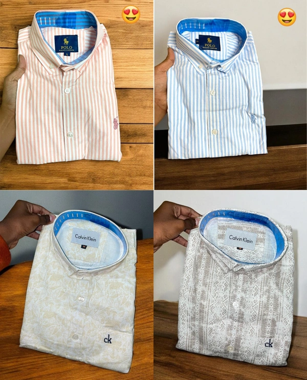 The Unity Style Full Sleeve Branded Shirts for Men  Soft Cotton | Party & Office Wear (Pack of 4) - XL-42