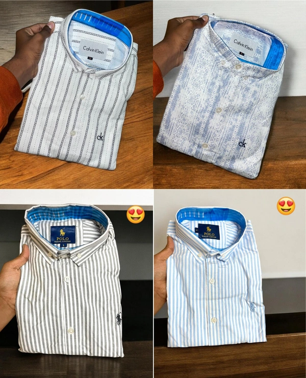 The Unity Style Full Sleeve Branded Shirts for Men � Soft Cotton | Party & Office Wear (Pack of 4) - L-40