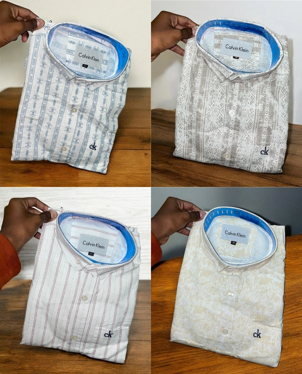 The Unity Style Full Sleeve Branded Shirts for Men � Soft Cotton | Party & Office Wear (Pack of 4) - L-40