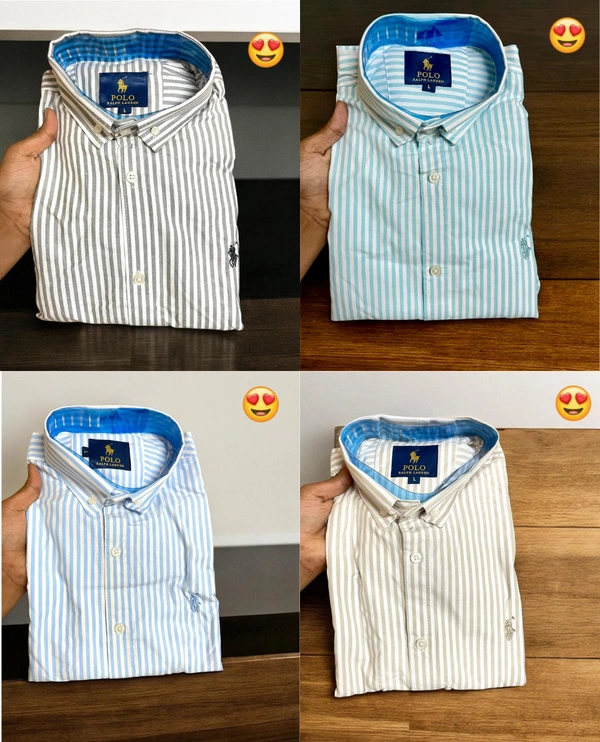 The Unity Style Full Sleeve Branded Shirts for Men � Soft Cotton | Party & Office Wear (Pack of 4) - L-40