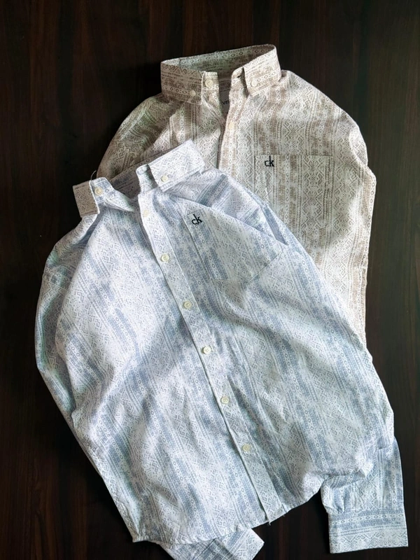 The Unity Style Full Sleeve Branded Shirts for Men  Soft Cotton | Party & Office Wear (Pack of 2) - L-40