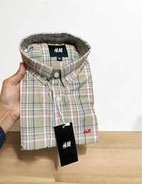 The Unity Style H M Shirt Regular fit Checkd Formal Shirt - S-36
