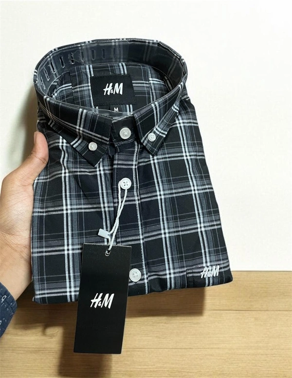 The Unity Style H M Shirt Regular fit Checkd Formal Shirt - M-38