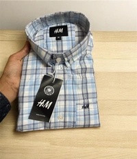 The Unity Style H M Shirt Regular fit Checkd Formal Shirt - M-38