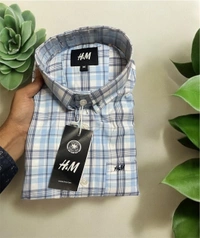 The Unity Style H M Shirt Regular fit Checkd Formal Shirt - M-38