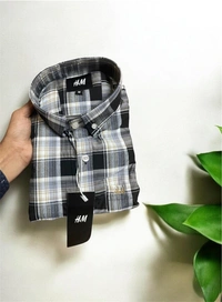 The Unity Style H M Shirt Regular fit Checkd Formal Shirt - S-36