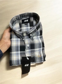The Unity Style H M Shirt Regular fit Checkd Formal Shirt - S-36