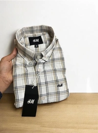 The Unity Style H M Shirt Regular fit Checkd Formal Shirt - XL-42