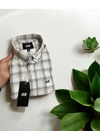The Unity Style H M Shirt Regular fit Checkd Formal Shirt - XL-42