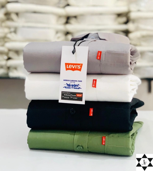 Lvies Men's Plain Shirt Combo - Pack of 4 | Premium Cotton | Casual & Formal Wear - XL- 42