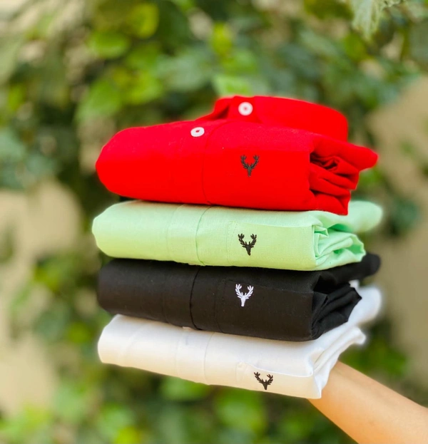 The Unity Style Plain Shirts for Men - 4 Pc Combo Stylish & Comfortable Free Shipping - M