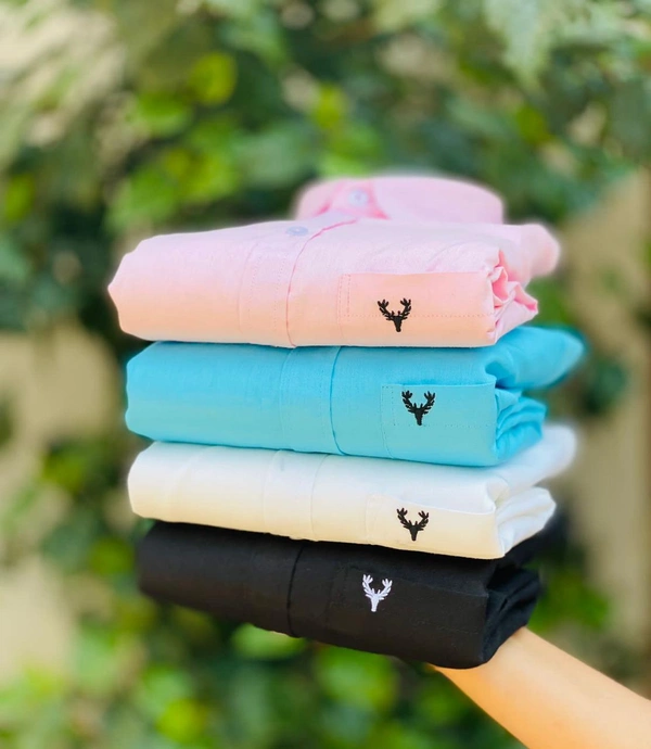 The Unity Style Plain Shirts for Men - 4 Pc Combo Stylish & Comfortable Free Shipping - XL