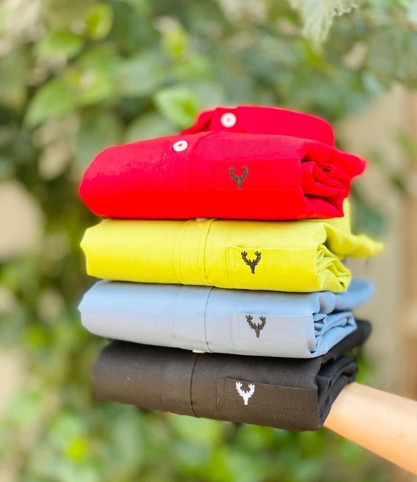 The Unity Style Plain Shirts for Men - 4 Pc Combo Stylish & Comfortable Free Shipping - M-38