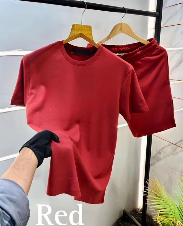 Premium Quality 100% Pure Cotton Co-Ord Set – Stylish NIKER T-Shirt with Comfort Fit