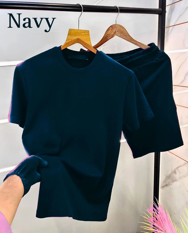 Premium Quality 100% Pure Cotton Co-Ord Set – Stylish NIKER T-Shirt with Comfort Fit