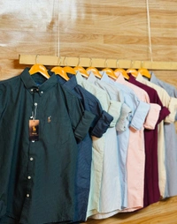 RL POLO Shirt Regular fit Checkd Formal Shirt (Pack Of 4) - M-38