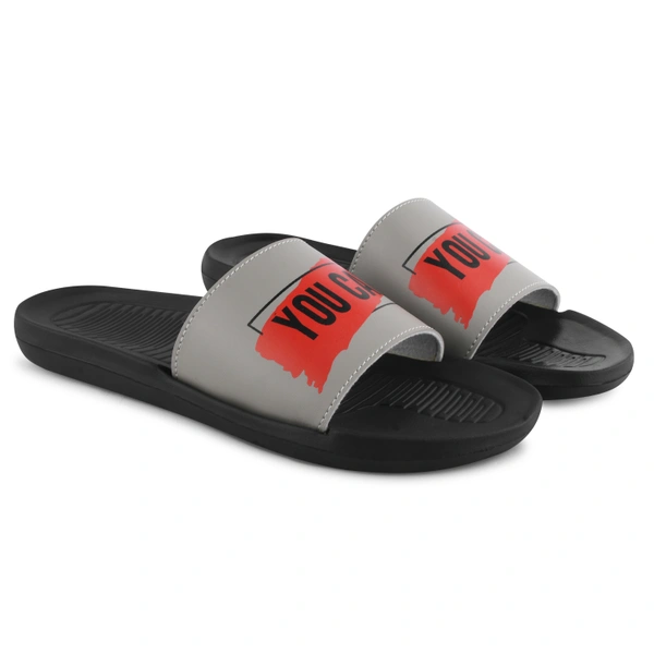 Stylish Printed Flip-Flops for Men - 43-9