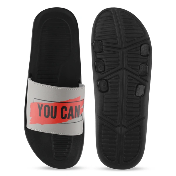 Stylish Printed Flip-Flops for Men - 43-9