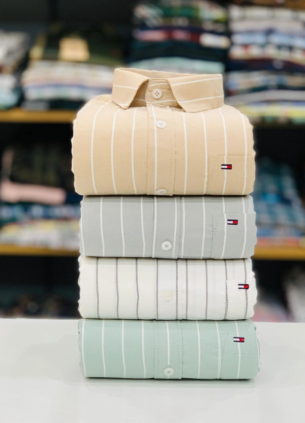 The Unity Style (Pack of 4) Regular Fit Cotton Lining Shirt | The Unity Style - L-40