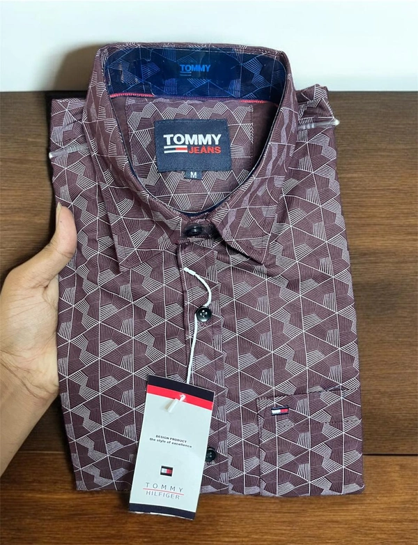 The Unity Style Tomy Shirt Regular fit Checkd Formal Shirt - L-40