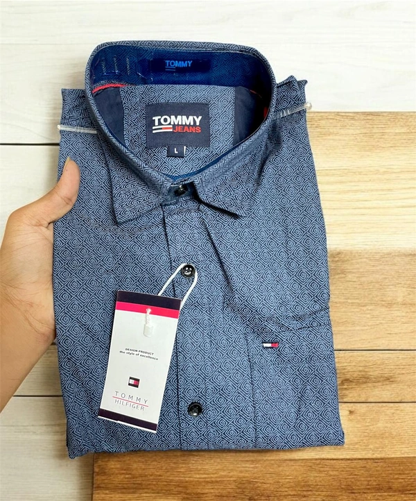 The Unity Style Tomy Shirt Regular fit Checkd Formal Shirt - XL-42