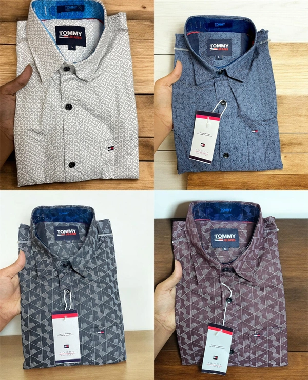 The Unity Style Tomy Shirt Regular fit Checkd Formal Shirt (pack of 4) - XL-42