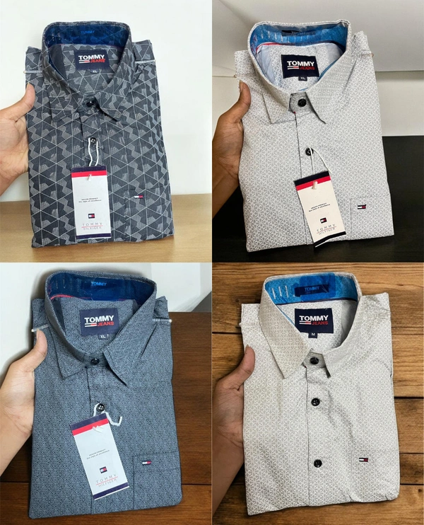 The Unity Style Tomy Shirt Regular fit Checkd Formal Shirt (pack of 4) - XL-42