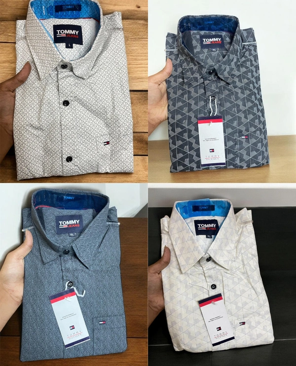 The Unity Style Tomy Shirt Regular fit Checkd Formal Shirt (pack of 4) - XL-42