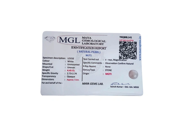 Moti (Pearl) - 4.50-5.00 Ct