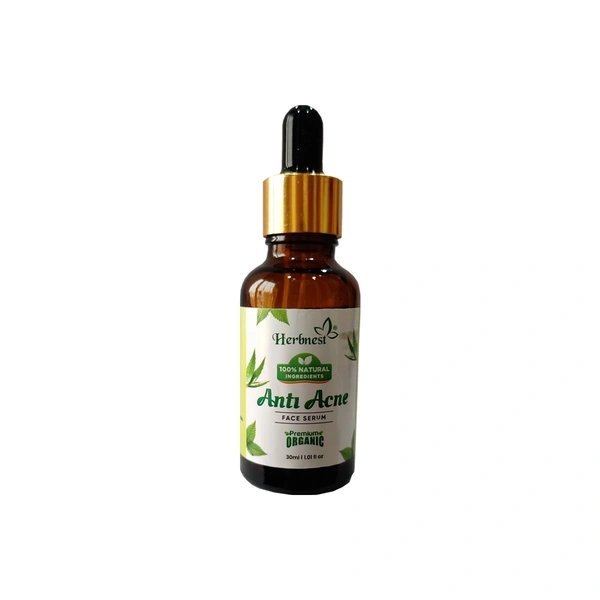Anti Acne Face Serum - 30ml, bottle