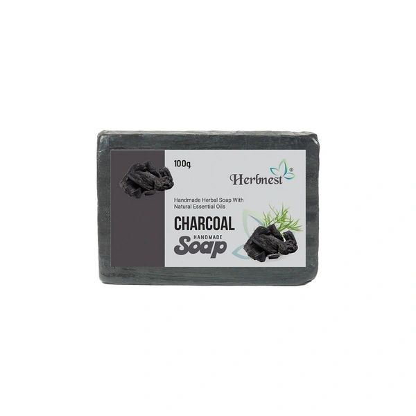 Charcoal Handmade Soap - 100 GM