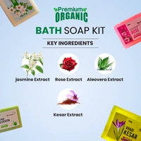 Multi Handmade Bath Soap Kit - 400 gm