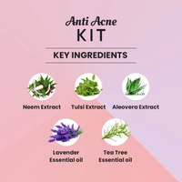 Anti Acne Handmade Kit ( Anti Acne Soap, Anti Acne Serum) - Box