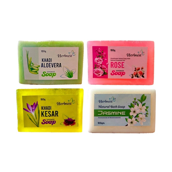 Multi Handmade Bath Soap Kit - 400 gm