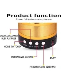 Ws Bluetooth speaker  - Red