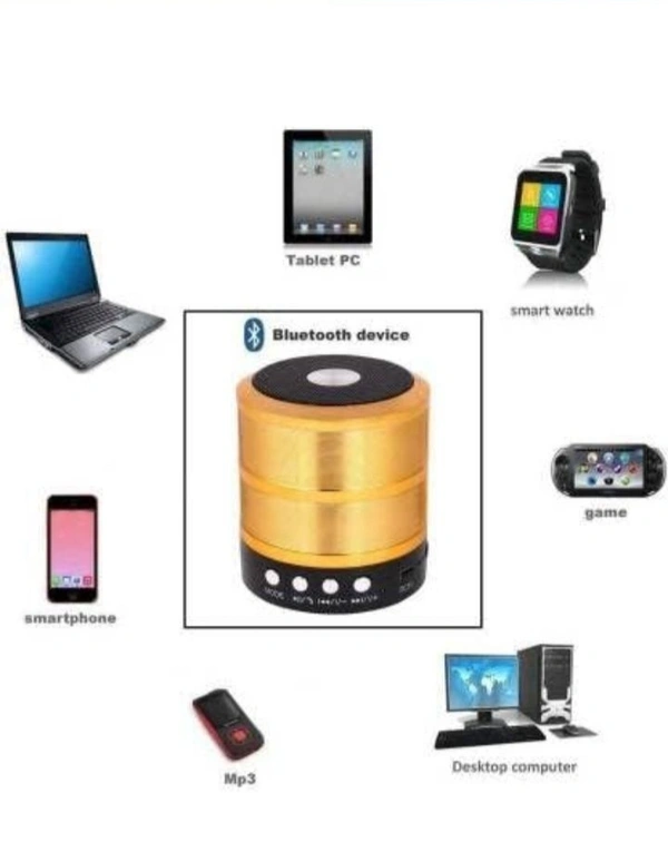 Ws Bluetooth speaker  - Red