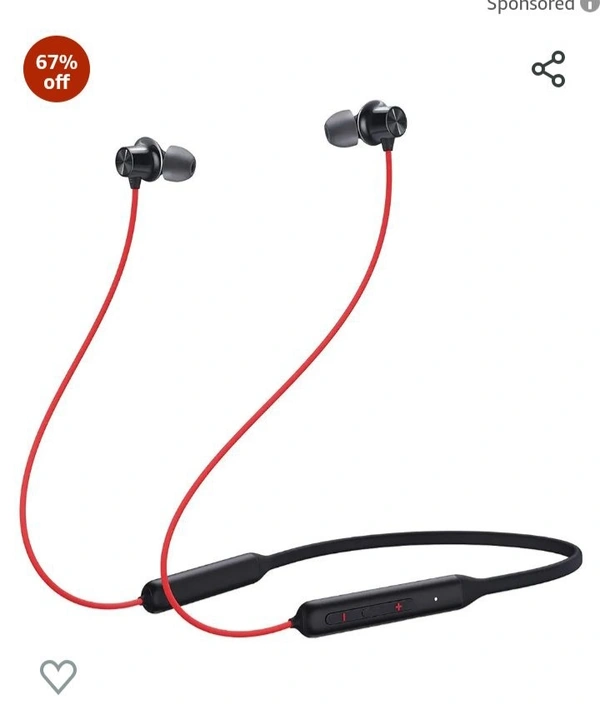 Mi Neck Band  - Red
