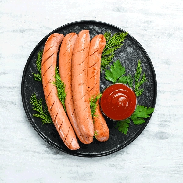 Chilli Chicken Sausages(250 Gms)