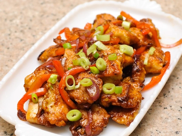 Marinated Boneless Chilli Chicken (500 gms) (15 to 20 pcs) - 1 kg